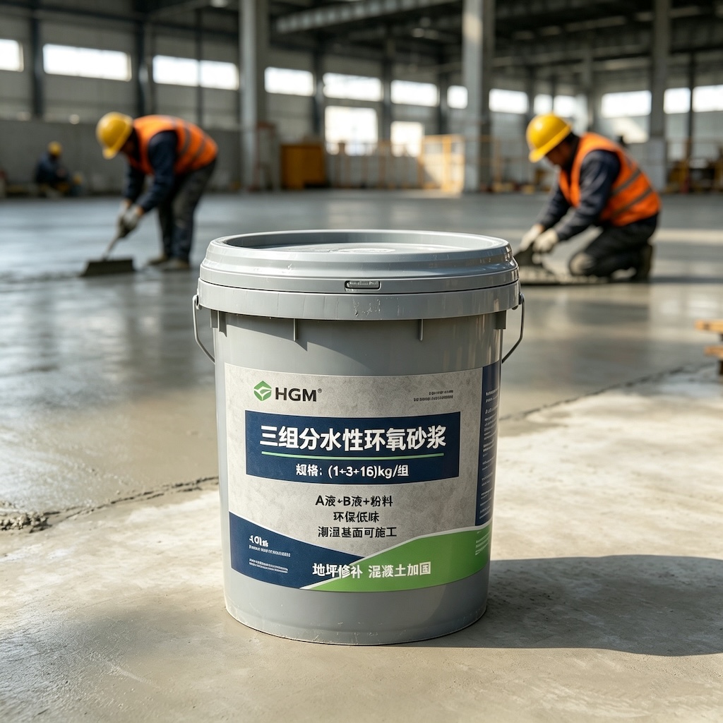 怀仁三组份水性环氧砂浆